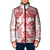 Vintage Hawaii Padded Jacket Hibiscus Tapa Tribal With Hawaiian Quilt Pattern Red - Polynesian Pride
