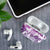 Vintage Hawaii AirPods Case Hibiscus Tapa Tribal With Hawaiian Quilt Pattern Violet - Polynesian Pride