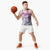 Vintage Hawaii Basketball Jersey Hibiscus Tapa Tribal With Hawaiian Quilt Pattern Violet - Polynesian Pride