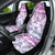 Vintage Hawaii Car Seat Cover Hibiscus Tapa Tribal With Hawaiian Quilt Pattern Violet LT9 - Polynesian Pride