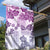 Vintage Hawaii Garden Flag Hibiscus Tapa Tribal With Hawaiian Quilt Pattern Violet LT9 - Polynesian Pride