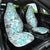 Hawaii Tapa Tribal Car Seat Cover With Hawaiian Quilt Pattern Aqua LT9 One Size Aqua - Polynesian Pride