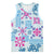 Hawaii Tapa Tribal Basketball Jersey With Hawaiian Quilt Pattern Blue - Polynesian Pride