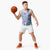 Hawaii Tapa Tribal Basketball Jersey With Hawaiian Quilt Pattern Blue - Polynesian Pride