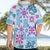 Hawaii Tapa Tribal Hawaiian Shirt With Hawaiian Quilt Pattern Blue LT9 - Polynesian Pride