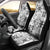 Hawaii Tapa Tribal Car Seat Cover With Hawaiian Quilt Pattern Black LT9 - Polynesian Pride