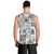 Hawaii Tapa Tribal Men Tank Top With Hawaiian Quilt Pattern Black LT9 - Polynesian Pride