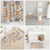 Hawaii Tapa Tribal Bathroom Set With Hawaiian Quilt Pattern Gold - Polynesian Pride