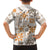 Hawaii Tapa Tribal Hawaiian Shirt With Hawaiian Quilt Pattern Gold LT9 - Polynesian Pride