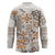 Hawaii Tapa Tribal Hockey Jersey With Hawaiian Quilt Pattern Gold - Polynesian Pride