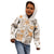 Hawaii Tapa Tribal Kid Hoodie With Hawaiian Quilt Pattern Gold LT9 - Polynesian Pride