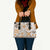 Hawaii Tapa Tribal Leather Bag With Hawaiian Quilt Pattern Gold - Polynesian Pride