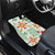 Hawaii Tapa Tribal Car Mats With Hawaiian Quilt Pattern Green LT9 - Polynesian Pride