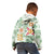 Hawaii Tapa Tribal Kid Hoodie With Hawaiian Quilt Pattern Green LT9 - Polynesian Pride