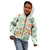 Hawaii Tapa Tribal Kid Hoodie With Hawaiian Quilt Pattern Green LT9 - Polynesian Pride