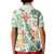 Hawaii Tapa Tribal Kid Polo Shirt With Hawaiian Quilt Pattern Green LT9 - Polynesian Pride