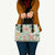 Hawaii Tapa Tribal Leather Bag With Hawaiian Quilt Pattern Green - Polynesian Pride