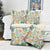 Hawaii Tapa Tribal Pillow Cover With Hawaiian Quilt Pattern Green - Polynesian Pride
