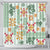 Hawaii Tapa Tribal Shower Curtain With Hawaiian Quilt Pattern Green LT9 - Polynesian Pride