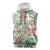 Hawaii Tapa Tribal Sleeveless Hoodie With Hawaiian Quilt Pattern Green - Polynesian Pride