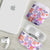 Hawaii Tapa Tribal AirPods Case With Hawaiian Quilt Pattern Violet - Polynesian Pride