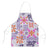 Hawaii Tapa Tribal Apron With Hawaiian Quilt Pattern Violet - Polynesian Pride