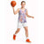 Hawaii Tapa Tribal Basketball Jersey With Hawaiian Quilt Pattern Violet - Polynesian Pride