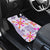 Hawaii Tapa Tribal Car Mats With Hawaiian Quilt Pattern Violet LT9 - Polynesian Pride