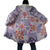 Hawaii Tapa Tribal Cloak With Hawaiian Quilt Pattern Violet - Polynesian Pride