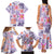 Hawaii Tapa Tribal Family Matching Tank Maxi Dress and Hawaiian Shirt With Hawaiian Quilt Pattern Violet LT9 - Polynesian Pride