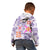 Hawaii Tapa Tribal Kid Hoodie With Hawaiian Quilt Pattern Violet LT9 - Polynesian Pride