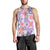 Hawaii Tapa Tribal Men Tank Top With Hawaiian Quilt Pattern Violet LT9 - Polynesian Pride