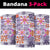 Hawaii Tapa Tribal Neck Gaiter With Hawaiian Quilt Pattern Violet - Polynesian Pride