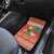 Hawaii Mele Kalikimaka Car Mats Surfing Santa Funny Christmas