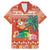 Hawaii Mele Kalikimaka Family Matching Mermaid Dress and Hawaiian Shirt Surfing Santa Funny Christmas