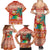 Hawaii Mele Kalikimaka Family Matching Summer Maxi Dress and Hawaiian Shirt Surfing Santa Funny Christmas