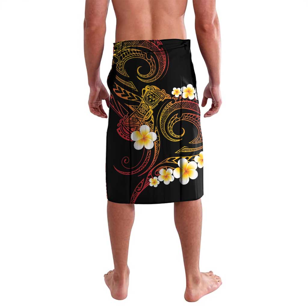 Personalised Papua New Guinea Sepik Lavalava Plumeria Floral Tribal Pattern - Polynesian Pride