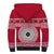 Personalised Fiji Marau Na Kerisimasi Sherpa Hoodie Merry Christmas Tapa Pattern Red Style LT9 - Polynesian Pride