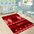 Personalised Tonga Kilisimasi Fiefia Area Rug Merry Christmas with Turtle Ngatu Pattern LT9 - Polynesian Pride