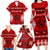 Personalised Tonga Kilisimasi Fiefia Family Matching Long Sleeve Bodycon Dress and Hawaiian Shirt Merry Christmas with Turtle Ngatu Pattern LT9 - Polynesian Pride