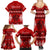 Personalised Tonga Kilisimasi Fiefia Family Matching Summer Maxi Dress and Hawaiian Shirt Merry Christmas with Turtle Ngatu Pattern LT9 - Polynesian Pride