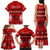 Personalised Tonga Kilisimasi Fiefia Family Matching Tank Maxi Dress and Hawaiian Shirt Merry Christmas with Turtle Ngatu Pattern LT9 - Polynesian Pride