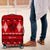 Personalised Tonga Kilisimasi Fiefia Luggage Cover Merry Christmas with Turtle Ngatu Pattern LT9 Red - Polynesian Pride