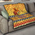 PNG Hamamas Krismas Quilt Papua New Guinea Bird Of Paradise Merry Christmas Gold Style LT9 - Polynesian Pride