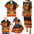 Personalised PNG Hamamas Krismas Family Matching Puletasi Dress and Hawaiian Shirt Papua New Guinea Bird Of Paradise Merry Christmas Black Style LT9 - Polynesian Pride