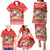 Personalised Hawaii Mele Kalikimaka Family Matching Puletasi Dress and Hawaiian Shirt Santa Beach Merry Christmas LT9 - Polynesian Pride