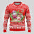Personalised Hawaii Mele Kalikimaka Ugly Christmas Sweater Santa Beach Merry Christmas LT9 - Polynesian Pride