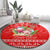 Personalised Hawaii Mele Kalikimaka Round Carpet Santa Beach Merry Christmas LT9 - Polynesian Pride