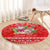 Personalised Hawaii Mele Kalikimaka Round Carpet Santa Beach Merry Christmas LT9 - Polynesian Pride