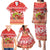 Hawaii Mele Kalikimaka Family Matching Puletasi Dress and Hawaiian Shirt Santa Claus and Hula Dancing Merry Christmas LT9 - Polynesian Pride